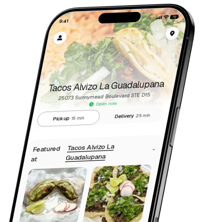Tacos Alvizo La Guadalupana app preview